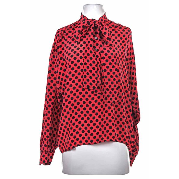 Yves Saint Laurent Blouses 2 Red - Picture 1 of 4